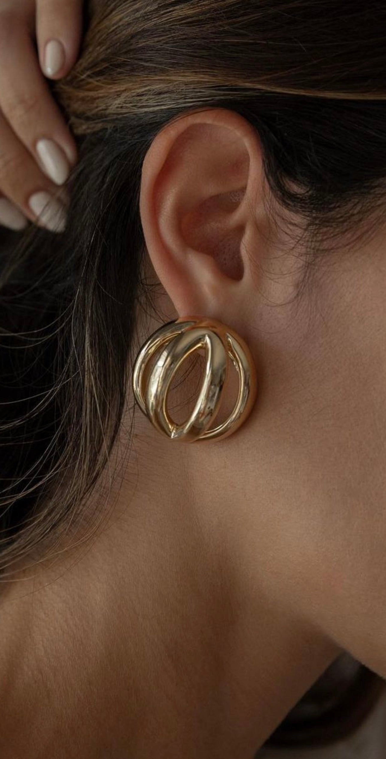 Half Sphere Earrings